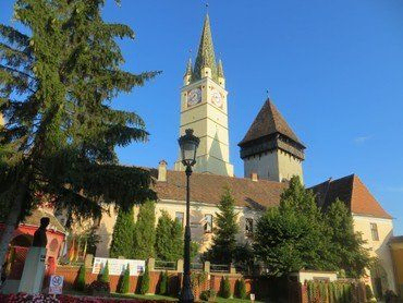St. Margarethenkirche in Mediaș, Rumänien.